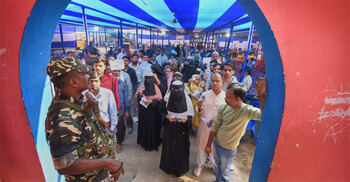 Indians vote in Bihar election seen as key test for Modi