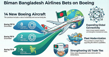 Biman chooses Boeing over Airbus in major expansion push