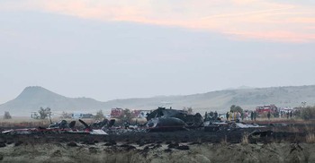 আজারবাইজান সীমান্তে তুরস্কের সামরিক বিমান বিধ্বস্ত, ২০ সেনা নিহত