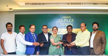 এশিয়ান ডুপ্লেক্স টাউনের ব্র্যান্ড অ্যাম্বাসেডর হলেন তৌকির-বিপাশা