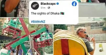 Black Caps celebrate Pahela Baishakh ahead of Dhaka tour