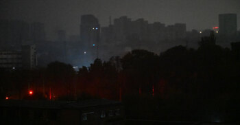 Russian strikes cause widespread power cuts in Kyiv