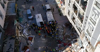 Gas blast in Turkey kills 5, injures dozens