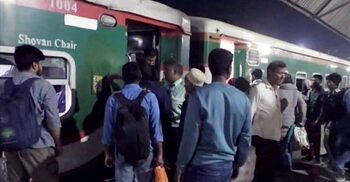 ৮ ঘণ্টা পর ঢাকা-ময়মনসিংহে ট্রেন চলাচল স্বাভাবিক