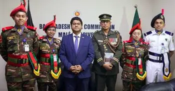 মালদ্বীপে বাংলাদেশ হাইকমিশনে বিএনসিসি প্রতিনিধি দলের সাক্ষাৎ