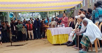 নৌকা প্রতীকে ভোট চাইলেন বিএনপি নেতা