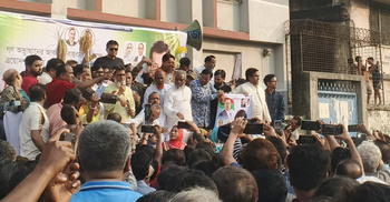 বিজয়ী হলে সবাইকে নিয়ে কাজ করতে চান বিএনপির হাবিবুর রশিদ