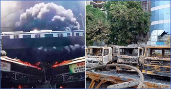 মেট্রোরেল-ডিএনসিসির অফিসে হামলা বিএনপি-জামায়াতের, ক্ষতি ৩৫০ কোটি