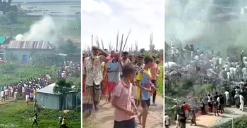 বিএনপির দুই গ্রুপের সংঘর্ষে আহত ৪০, লুটপাট-অগ্নিসংযোগ