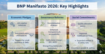 BNP bets big on leaflets: Bold pledges for jobs, repairing state in polls push