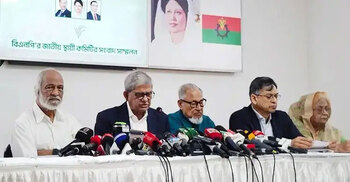 BNP angry at omission of Mujib portrait issue in July Charter