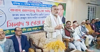 হবিগঞ্জ থেকে ঢাকায় যাচ্ছেন বিএনপির অর্ধলক্ষাধিক নেতাকর্মী