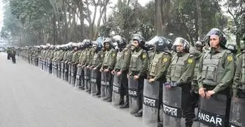 খালেদা জিয়ার জানাজা ঘিরে ৫০ প্লাটুন আনসার-টিডিপি মোতায়েন