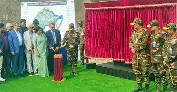 ময়মনসিংহের ত্রিশালে অলিম্পিক কমপ্লেক্সের ভিত্তিপ্রস্তর স্থাপন