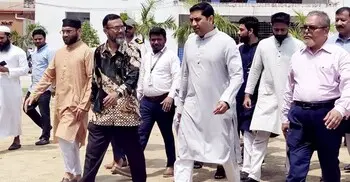 বৃত্তি পরীক্ষার কেন্দ্র পরিদর্শনে প্রতিমন্ত্রী ববি হাজ্জাজ