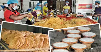 চাহিদা মেটাতে হিমশিম, বগুড়ার দই-মিষ্টি-সেমাই বিক্রি তুঙ্গে