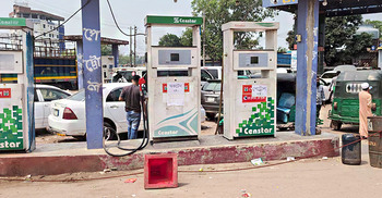 ভৈরবের পাম্পে মিলছে না অকটেন-পেট্রোল