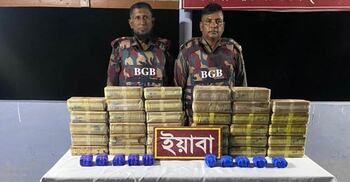 উখিয়া সীমান্ত থেকে ৩ লাখ ৬০ হাজার পিস ইয়াবা উদ্ধার