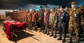 কুমিল্লায় র‌্যাব কর্মকর্তা মোতালেবের দাফন সম্পন্ন