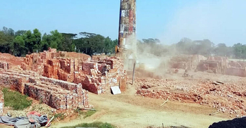 বায়ুদূষণের দায়ে ৯ ইটভাটাকে ৪৪ লাখ টাকা জরিমানা