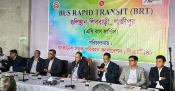 Bus to run on Gazipur-Dhaka BRT from Dec 16