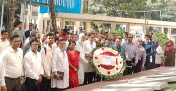 বিএসএমএমইউয়ে ঐতিহাসিক ৭ মার্চ উদযাপন