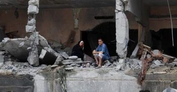 Palestinians in Gaza say Israeli bombardment feels like new ‘Nakba’