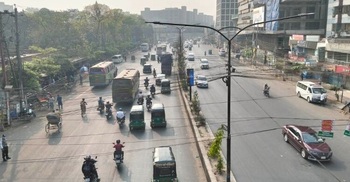 No congestion on Dhaka roads despite slow traffic