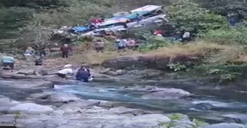 36 killed after bus falls into gorge in India’s Uttarakhand