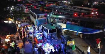 Eid rush triggers 10km tailback on Dhaka-Tangail highway