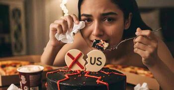 কষ্ট কমাতে খেতে পারেন ‘ব্রেকআপ কেক’