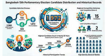 13th JS elections: Dhaka-12 hot seat with 15 candidates, Pirojpur-1 just two