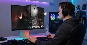 বিশেষ মনিটরে চশমা ছাড়াই ত্রিমাত্রিক গেম খেলার সুবিধা বাড়াচ্ছে স্যামসাং