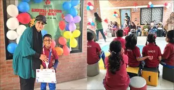 নিউ হরাইজন ক্রিসেন্ট ইন্টারন্যাশনাল স্কুলে আনন্দঘন ‘স্পোর্টস ডে’