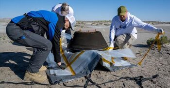 NASA unveils newly returned carbon-rich asteroid sample
