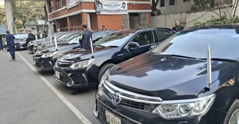 নতুন মন্ত্রীদের জন্য প্রস্তুত ৪৫ গাড়ি