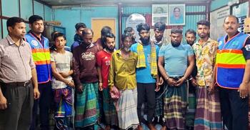 চাঁদপুরে ২২ জেলে আটক, ১৩ জনের কারাদণ্ড