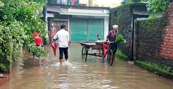 পদ্মা-মেঘনায় পানি বাড়ছে, রেকর্ড বৃষ্টিপাত