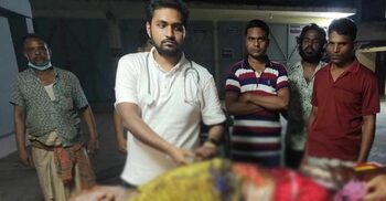 ট্রাকচাপায় ৬ গরুসহ রাখালের মৃত্যু