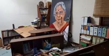 ধানমন্ডিতে ছায়ানটে ভাঙচুরের পর সবশেষ অবস্থা