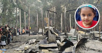 Sleeping child dies in arson on BNP leader’s house