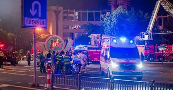 Fire at shopping mall in China kills 16 people