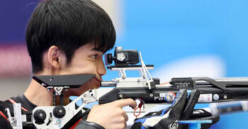 China claims first Paris Olympics gold in air rifle