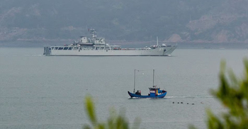 Chinese aircraft, ships remain around Taiwan after drills end