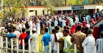 মিরসরাইয়ে দুপুর দুইটা পর্যন্ত ৫৫ শতাংশ ভোট পড়েছে