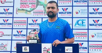 মোসাদ্দেকের ৪৯ বলে সেঞ্চুরি, ম্লান করে দিল গাফফার সাকলাইন