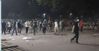 DU, Dhaka College students clash over makeshift shop