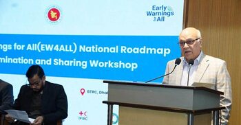 আগাম সতর্কীকরণ ব্যবস্থার জাতীয় রূপরেখা উদ্বোধন