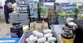 Over 8 kg of cocaine worth Tk 130cr seized at Shahjalal airport