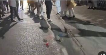 এনসিপির কার্যালয়ের সামনে ককটেল বিস্ফোরণ